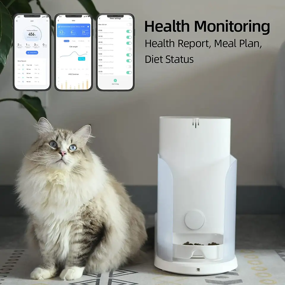 How to Choose the Right Cat Feeder？ - Cat Feeder Unit Measures Food