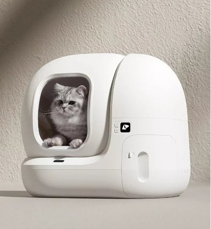 Automatic Cat Litter Box Self Cleaning Litter Box for APP Control Electronic Cat EnClosed Pet Toilet