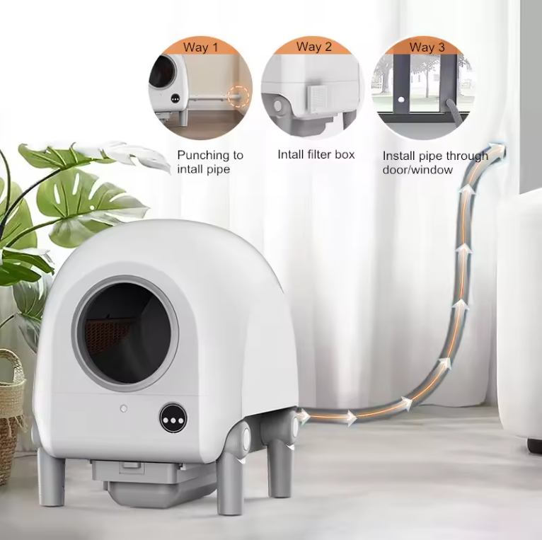 How to choose a smart automatic cat litter box? Which one is better: Catlink, AIRROBO, Petree, or PETKIT?