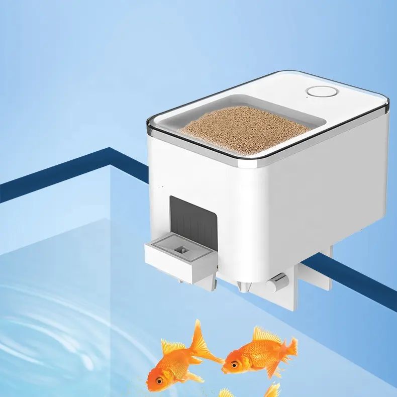 Hot Sales Wifi Tuya Smart Control Automatic Fish Food Auto Timing Fish Feeder for Aquaculture