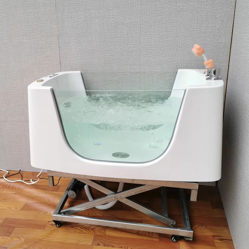 Acrylic Electric Grooming Salon Pet Water Spa Dog Bath Tub Ozone Therapy Bathing Tubs Price Bathtub