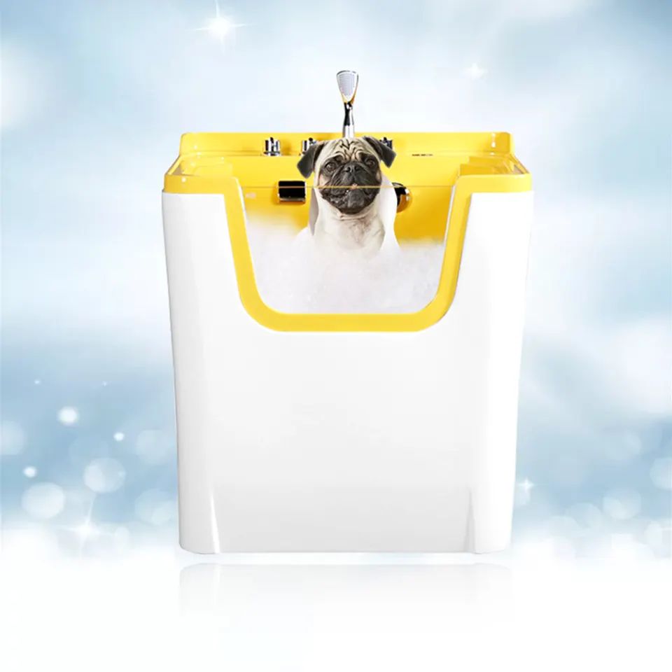 WB-04 New Design acrylic Pet Grooming Bathing Tub for Medium Dog and Cat