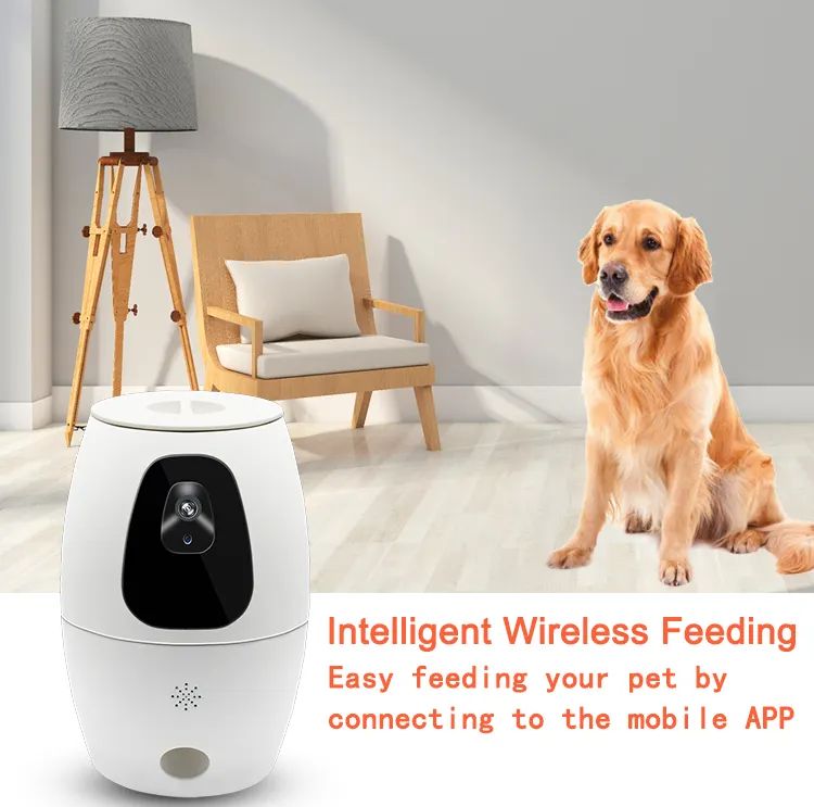 Practical 2022 Automatic Feeder Pet Timed Smart Wifi Dog Food Dispenser