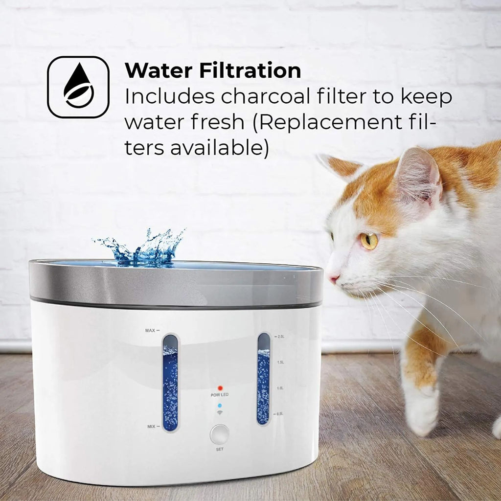 Smart Drinking Fountains Bowl Pet Water Fountain Automatic Dog Cat Water Dispenser