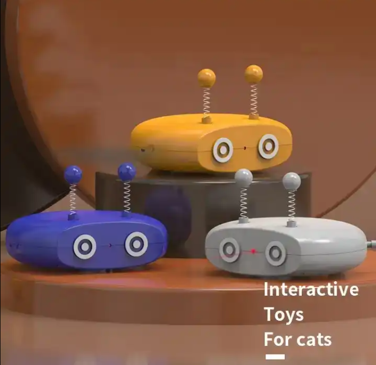 Smart Cat Toys Electric Cat Ball Automatic Rolling Ball Cat Interactive Toys Training Kitten Toys for Indoor Playing