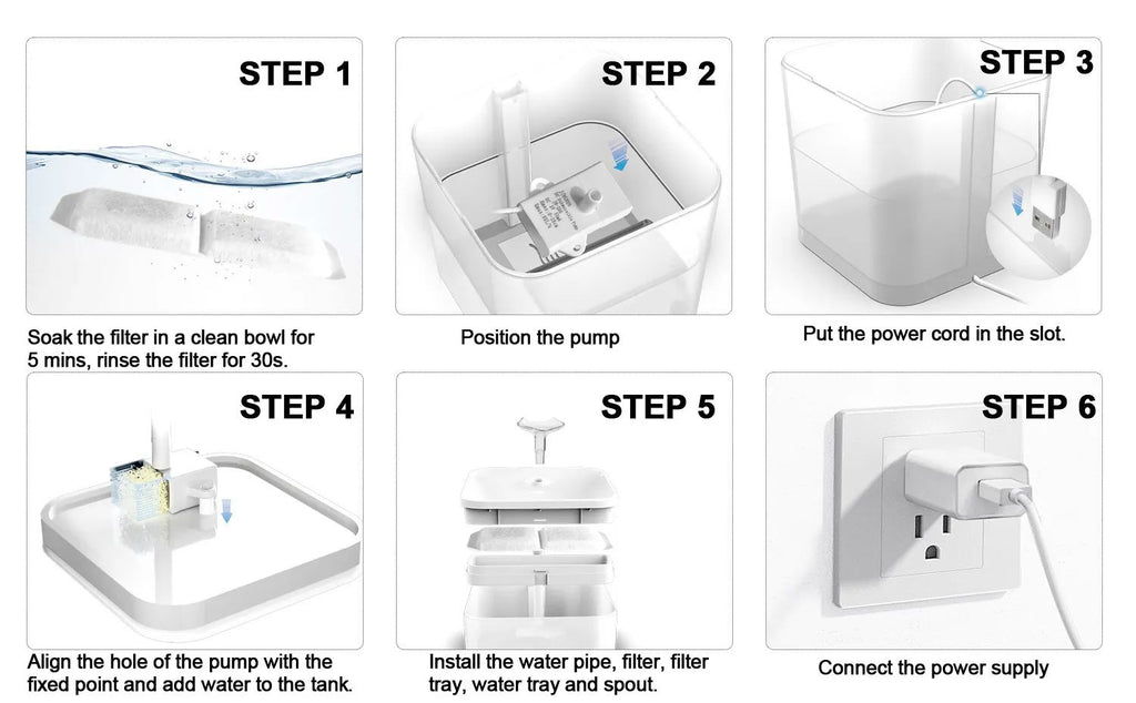 APP Control LED Light Cat Dog Infrared Sensor Cat Water Fountain Filter Water Dspenser For Pet Drinking