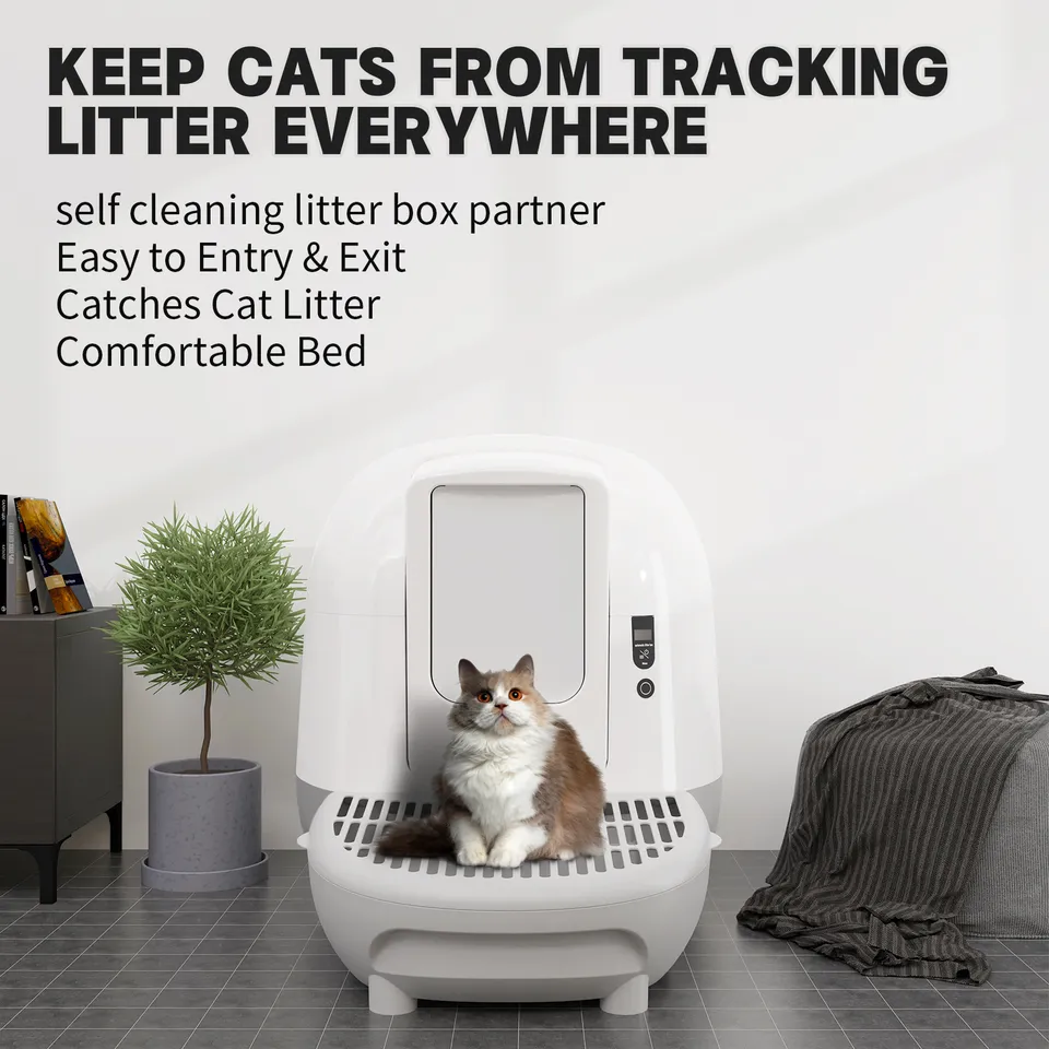 Closed Automatic Intelligent Cat Litter Box Smart Cat Litter Box