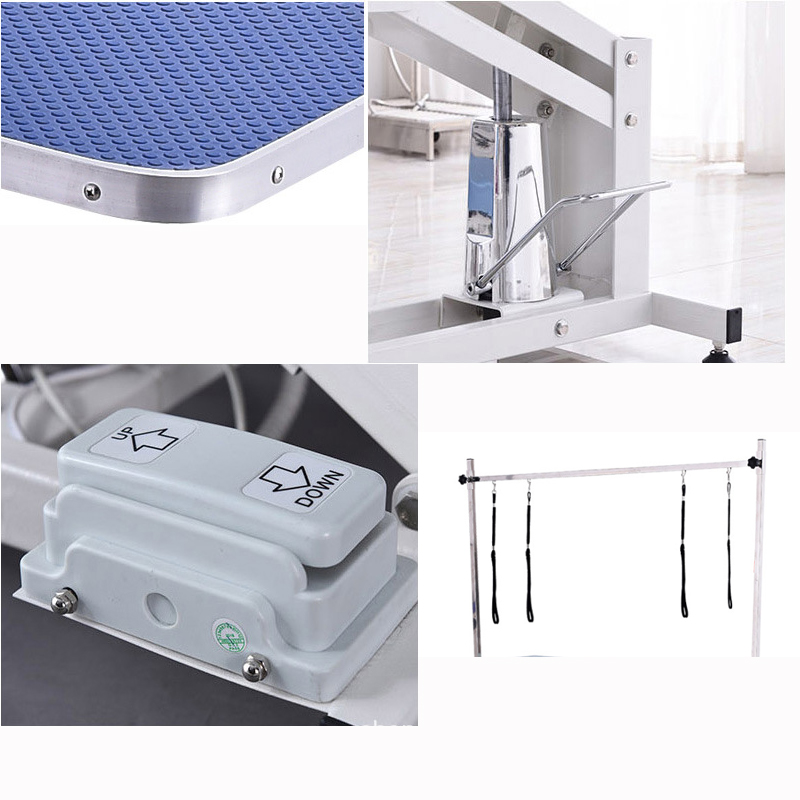 Factory wholesale high quality electric lift folding pet dog grooming table OEM