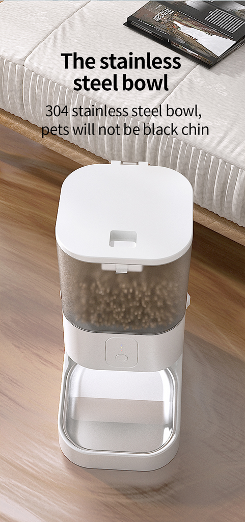 TUYA Smart Automatic pet feeder for cats and dogs wifi pet feeder