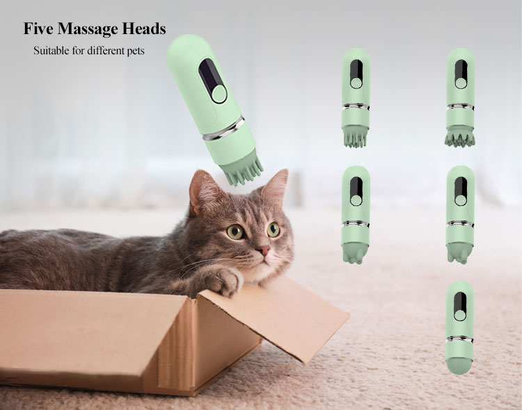 Automatic Foaming Electric Head Scalp Massager Handheld Massage Brush for Shampoo Pet Grooming Brush