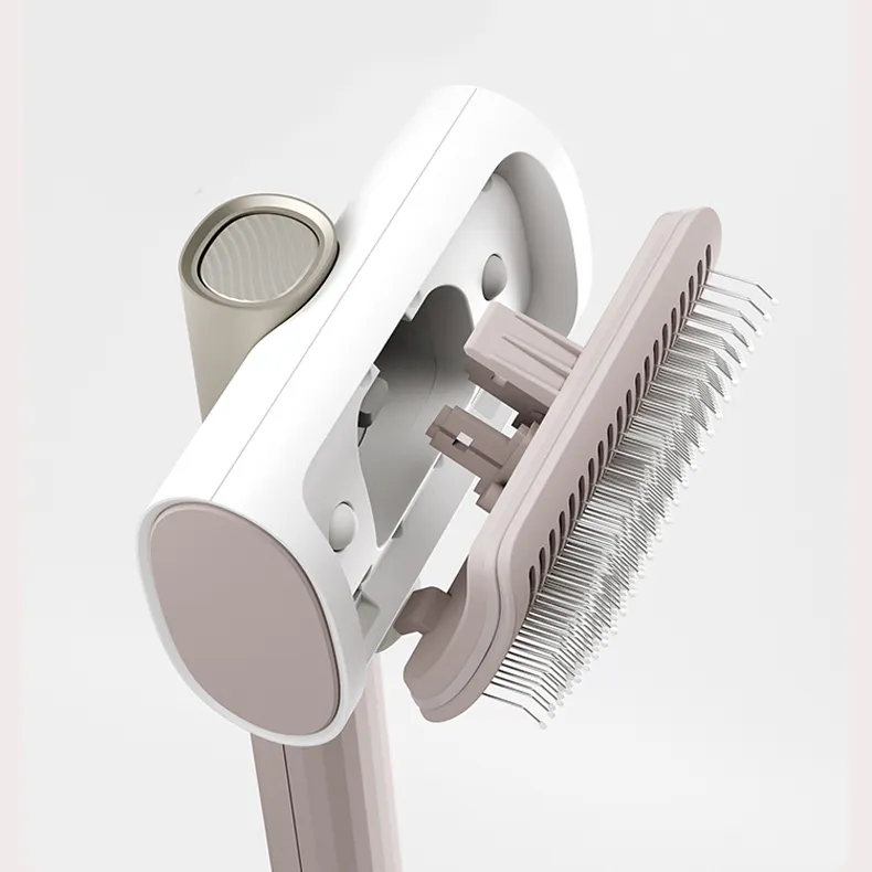 Wholesale pet 2 in 1 grooming kit multifunctional dog hair removal brush cat grooming wire brush for cats and dogs