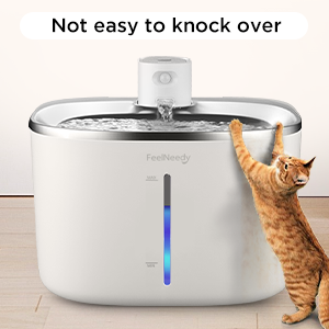 Smart Stainless Steel Cat Fountain Automatic Wireless Cat Drinking Water Dispenser With Motion Sensor Ultra Quiet