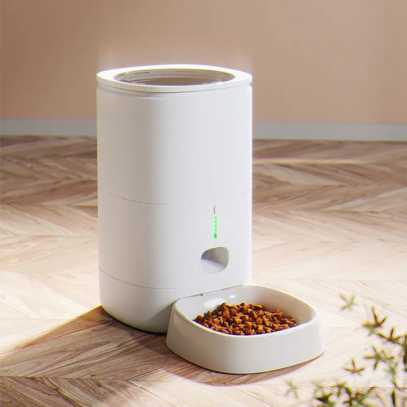 OEM Smart Cat Feeder Cat Food Storage Dispenser Dog Dry Food Automatic Feeder App Control Timing Fresh Pet Bowl