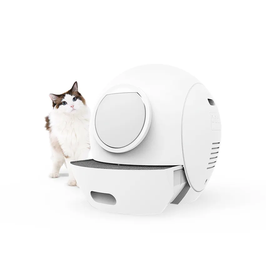 quiet upgrade large pet intelligent cat litter box fully automatic cat toilet furniture hands-free cat litter box