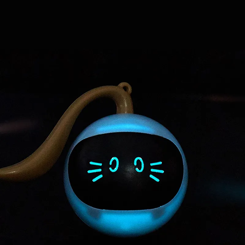  LED electric cat toy automatic cat teasing ball cat dog interactive sports toy
