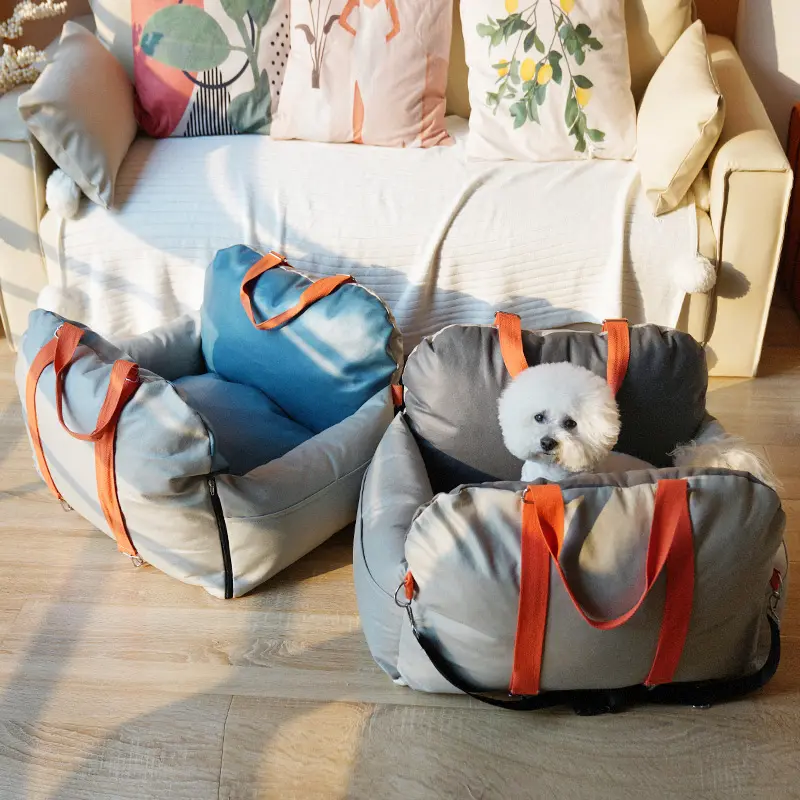 Wholesale Pet Dog Car Seat Portable Waterproof Function Pet Nest Safety Dog Car Seat Multi-color optional OEM