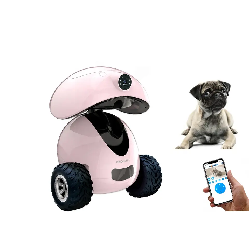 smart dog toy with camera App control cat laser automatic robot with night vision function toy 