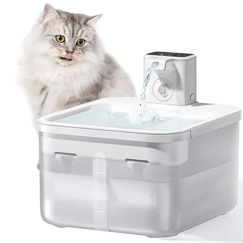 Ultra-quiet Pet Drinking Water Dispenser Smart Cat Fountain Induction Water Dispenser 