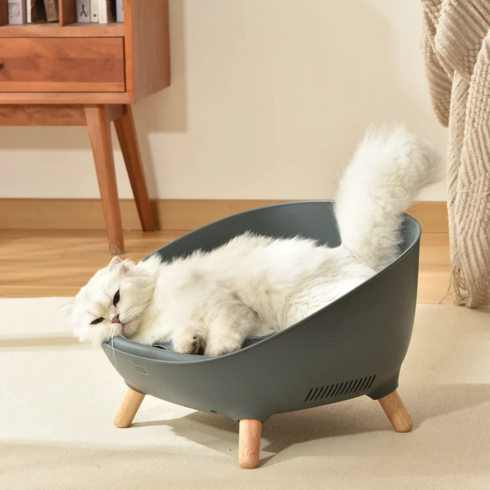 New smart pet sofa App-controlled temperature-adjustable cat nest Heated sofa suitable for small dogs