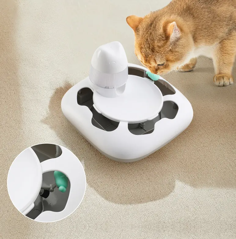 Wholesale Smart Pet Toy Simulated Insect Path Cat Hunting Toy High Quality Interactive Rechargeable Dog Toy