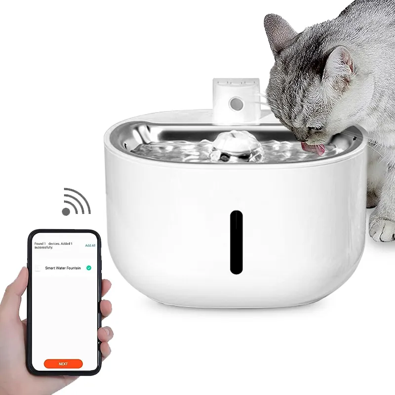 Wholesale Smart Pet Water Fountain Indoor Automatic Filtered Water Dispenser Cat Fountain Smart Dog Water Bowl