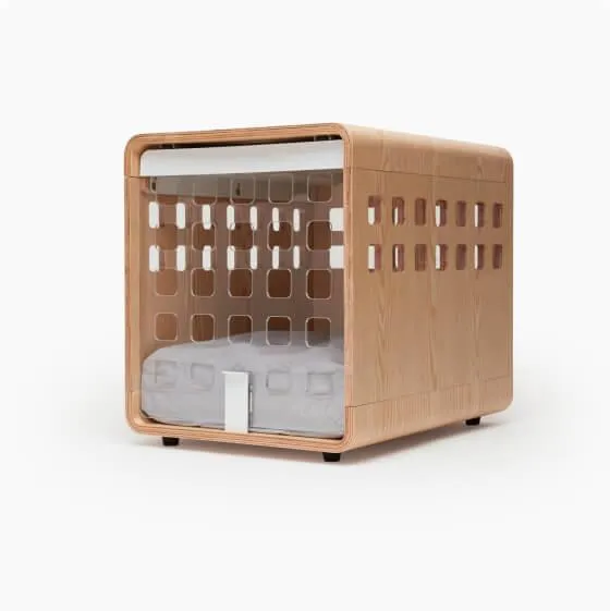 Factory Customized Wooden Luxury Pet House Furniture Style Indoor Dog Cage Modern Decoration Cat House with Door