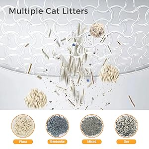 PETKIT Extra Large Self Cleaning Smart Cat Litter Box with Mat for Multi Cats, Automatic, 