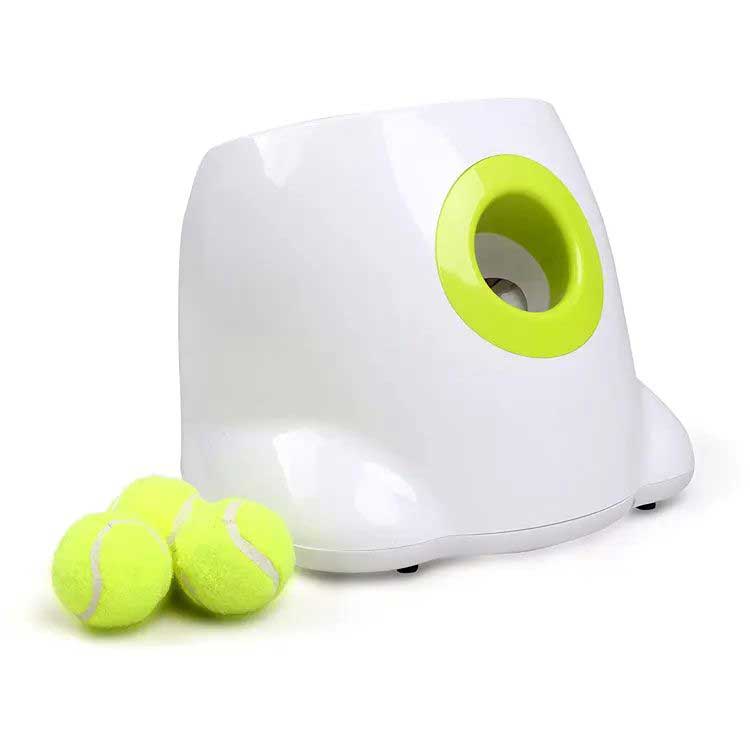 Interactive Dog Toy Automatic Machine, Interactive Dog Automatic Ball Launcher Tennis Ball Throwing Machine
