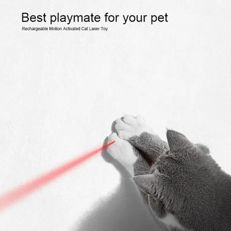 Pet Toy Pet Puzzle Bear Laser Cat Ticker Laser Pet Interactive Toy Laser Rransmitter Remote Control Cat Companion