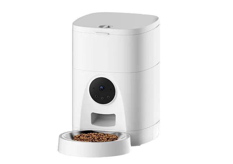 Smart 4L Camera Video Recording Wifi Remote Control Cat Dog Food Automatic Pet Feeder manufacturer