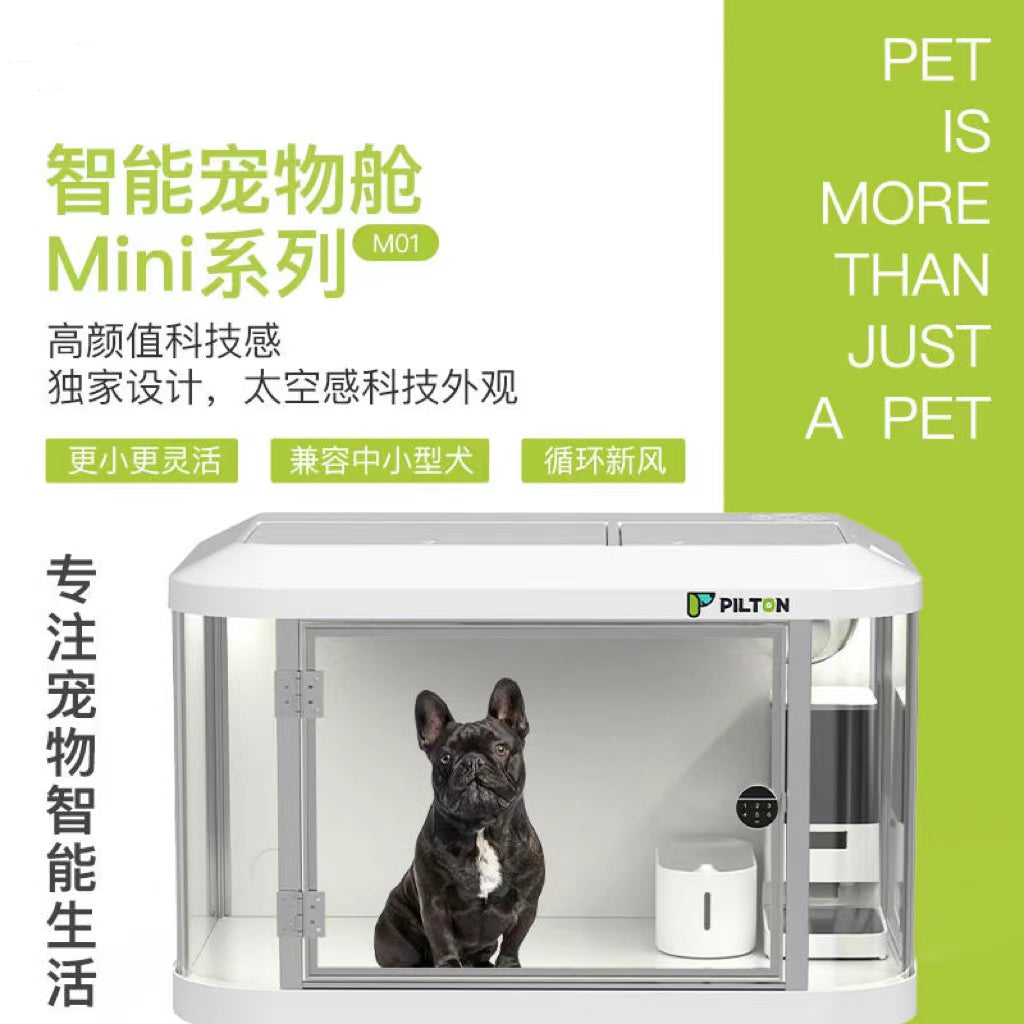 New smart pet cabin with camera night vision function intelligent feeding large cat house circulating fresh air fully 