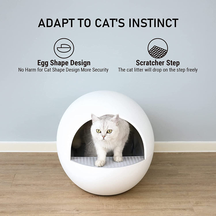 Wifi Smart Self Cleaning Cat Litter Box Luxury Large Enclosed Intelligent Automatic Cat Toilet Furniture