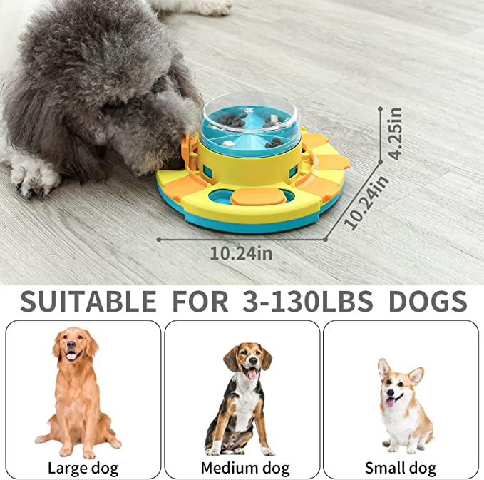 Wholesale Dog Puzzle Toys Pet Treat Food Dispenser Interactive Dog Toys for IQ Training