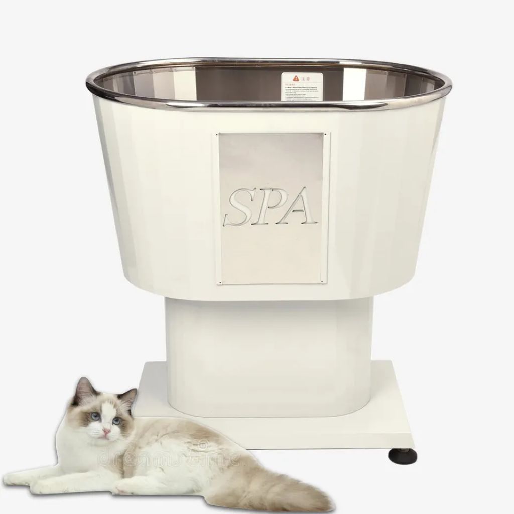 Cat and dog SPA bathtub with stairs for grooming pet bathtub bath 