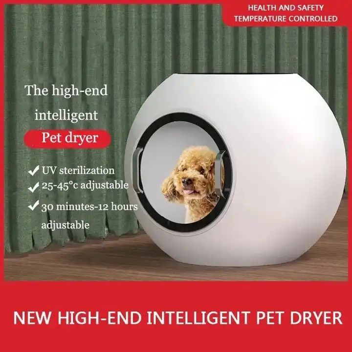 Multifunctional Mute Powerful Smart Pet Cool Warm Nest Mode WiFi Pet Dryer with Comfort Pet Window Design