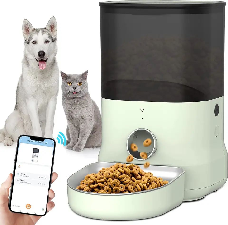  APP Control Cat Dog Electronic Timer Food Dispenser Factory Smart Pet Feeder 