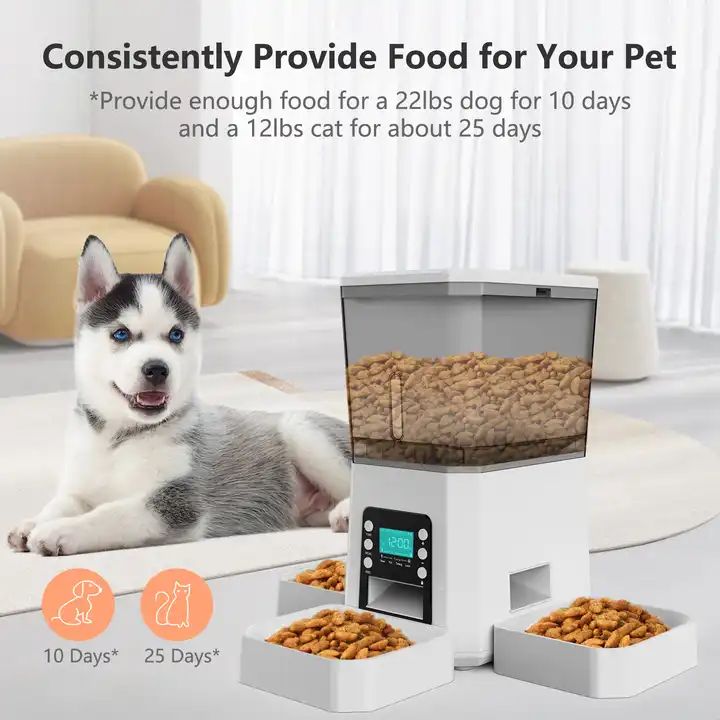 Hot Product Multipurpose Food Automatic Dispenser Remote App Control Pet Smart Feeder