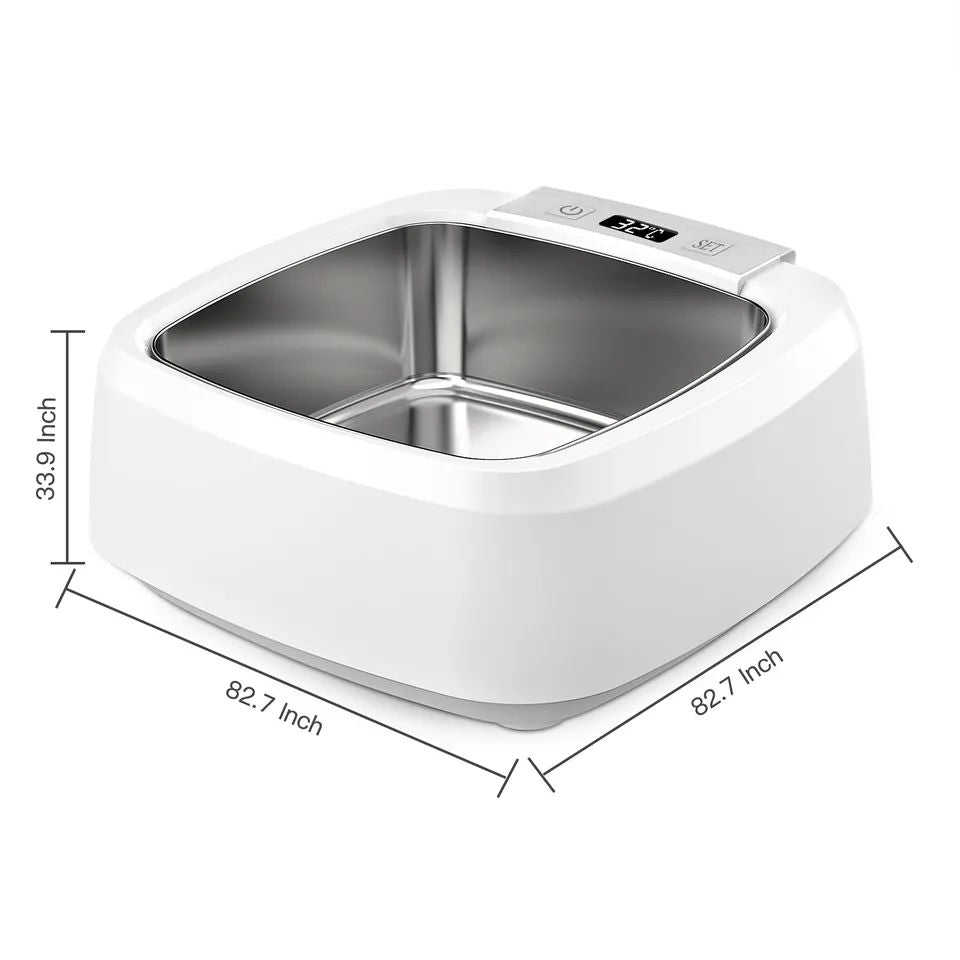 304 Stainless Steel Automatic Food Feeder Drinking Water Bowl  Smart Pet bowl 