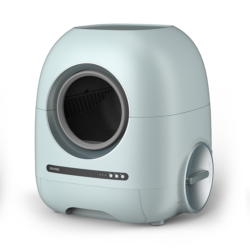 Automatic closed deodorizing cat litter box bin large capacity small intelligent cat toilet automatic cleaning