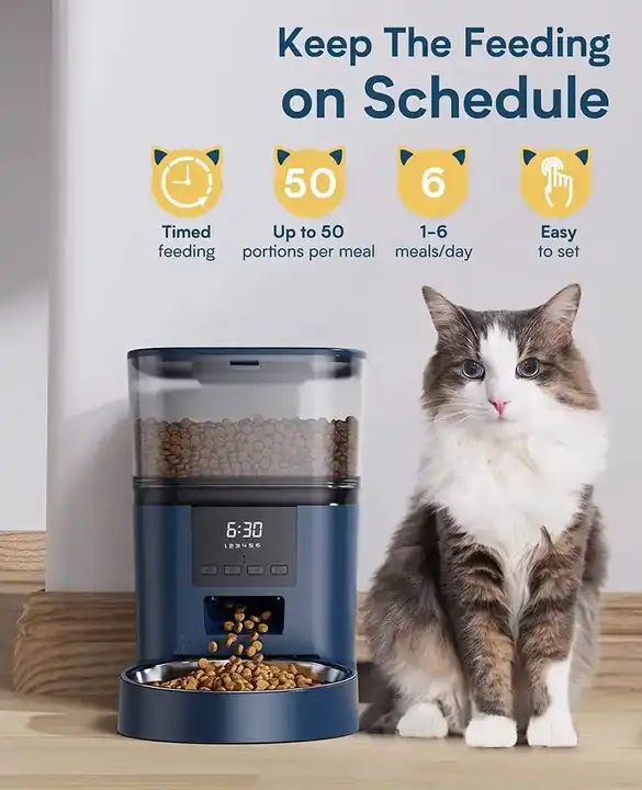 PETLIBRO Automatic Cat Food Dispenser, Automatic Cat Feeder with Freshness Preservation