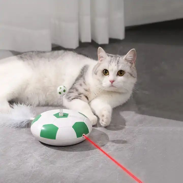 PetSafe Bolt Automatic, Interactive Laser Cat Toy – Adjustable Laser with Random Patterns Small