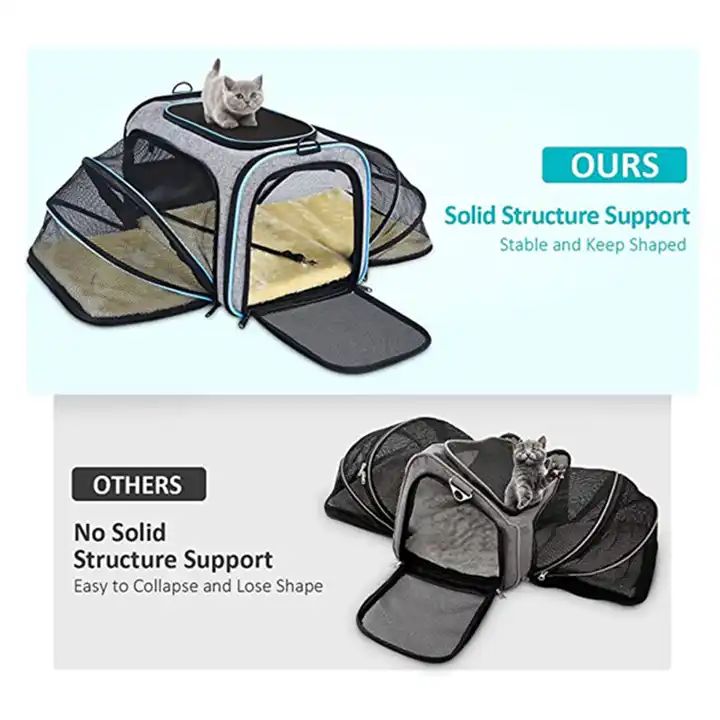 Airline Approved Eco Friendly Small Dog Accessories Supplies Tote BacKpack Cat Dog Travel Pet Bag For Dog