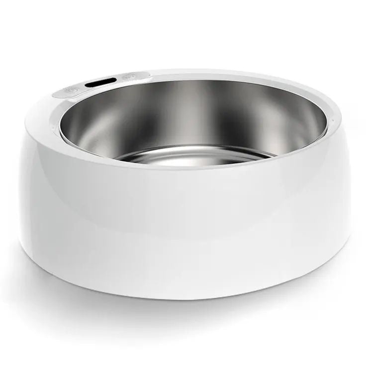 Smart Pet bowl 304 Stainless Steel Automatic Food Feeder Drinking Water Bowl 