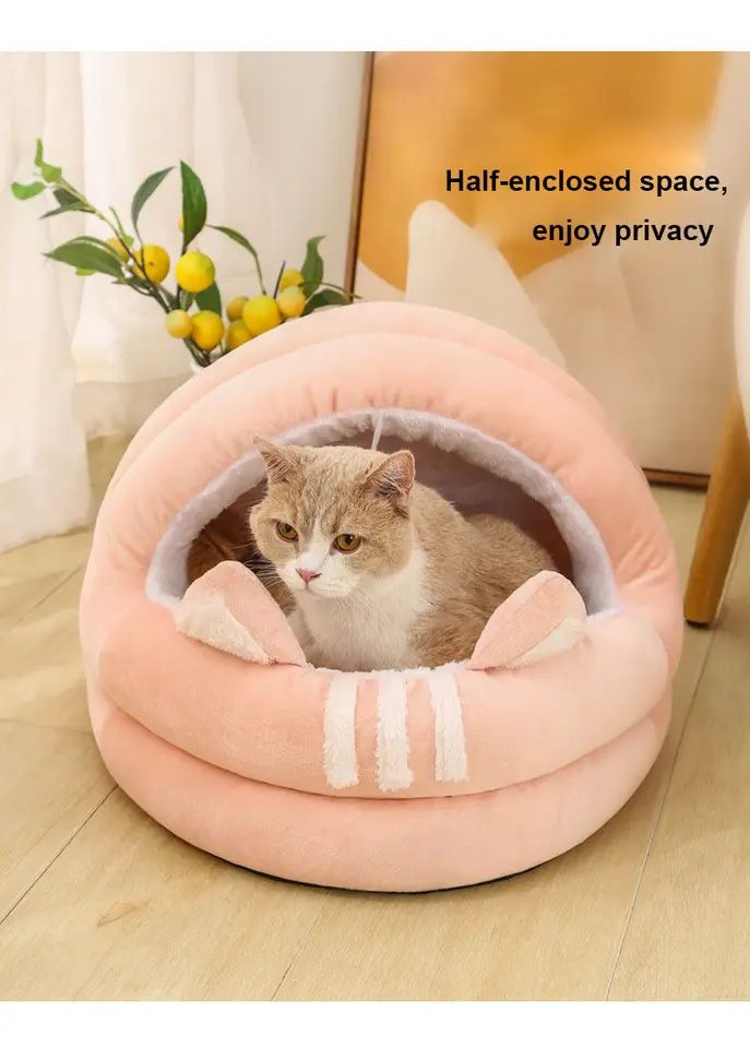 Wholesale New Design Printed Short Plush Warm Pet Dog Beds Dog Plush Pillow with Non Slip Bottom