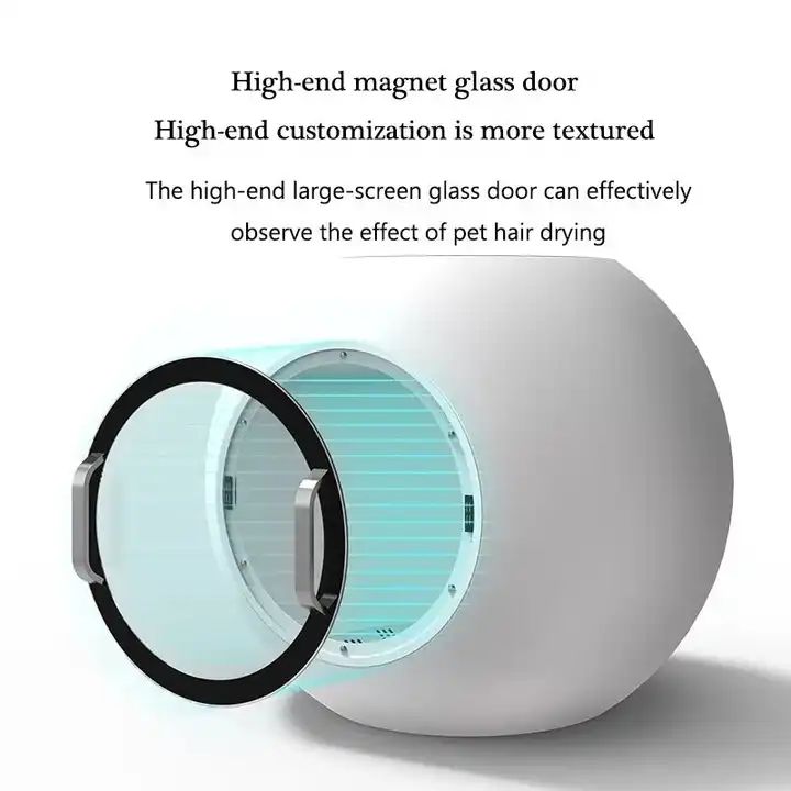 Multifunctional Mute Powerful Smart Pet Cool Warm Nest Mode WiFi Pet Dryer with Comfort Pet Window Design