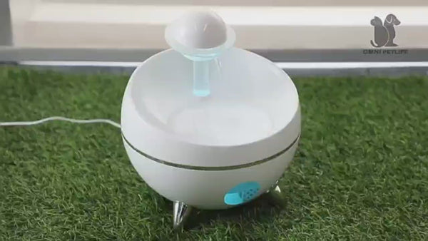 Smart pet water fountain 2.2l large capacity dog cat drink smart wifi wireless water dispenser pet