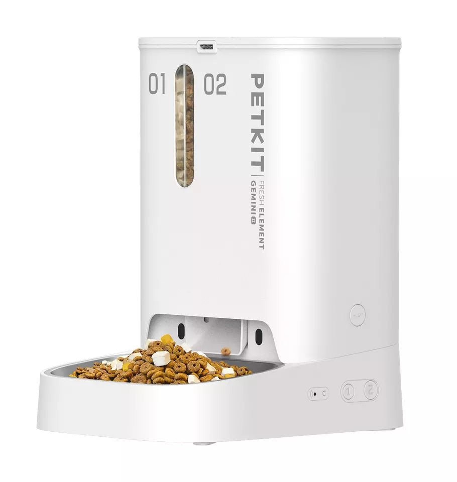 PETKIT FRESH ELEMENT GEMINI Smart Pet Cat Feeder with Double