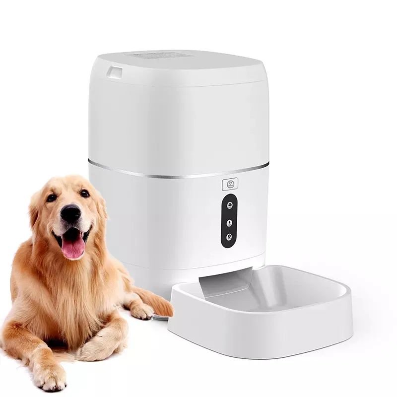 Dry Food Storage Automatic Feeder for Dogs with Transparent and Detachable Container Design Pet Automatic Feeder Smart Wifi pet