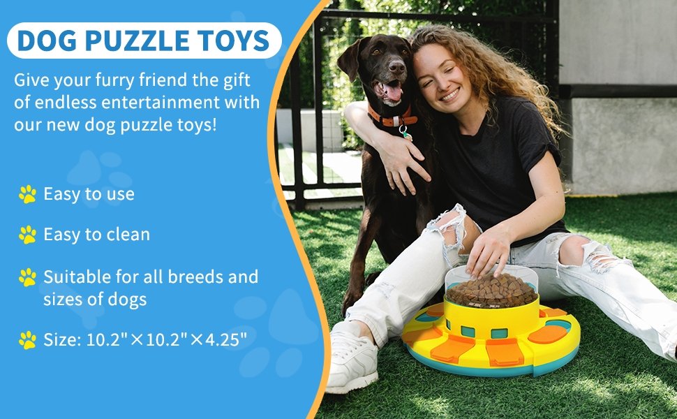 Wholesale Dog Puzzle Toys Pet Treat Food Dispenser Interactive Dog Toys for IQ Training