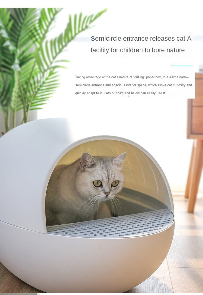 EU Warehouse Lowest Price APP Control Intelligent Smart Self Cleaning Litter Box For Cats Automatic Cat Toilet Litter Box